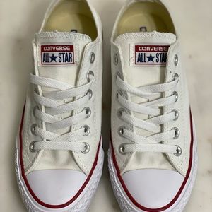 Converse All Star in white. Size 6.5